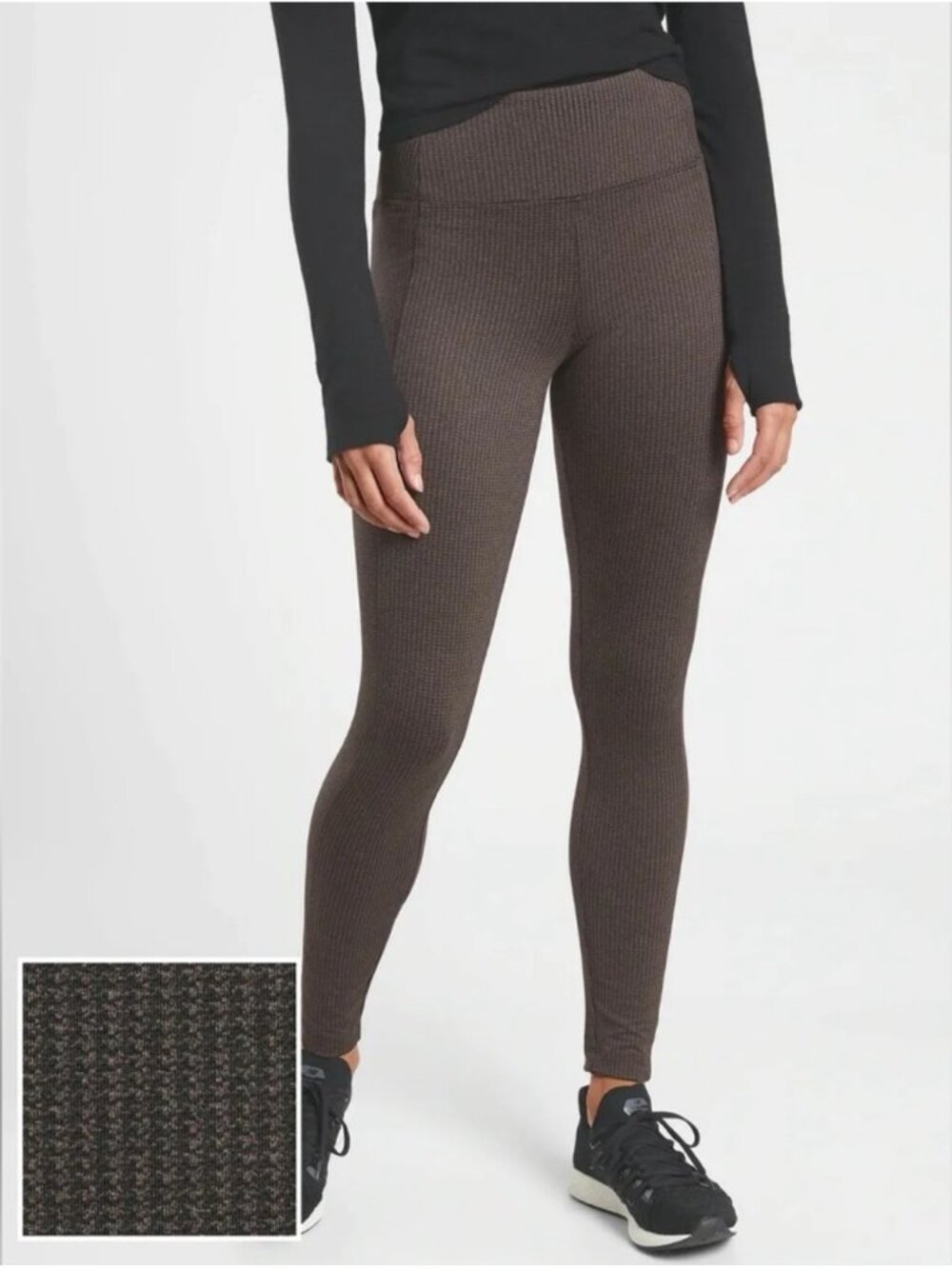 ATHLETA | Delancey Houndstooth Tight Leggings #631729 | Size L